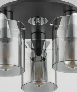 Stylowa lampa sufitowa z 3 szklanymi kloszami AL 62195 | Kaja*Sklep Kaja Store