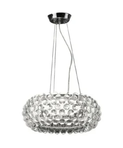 Sale Sklep Kaja Stylowa lampa wisząca do nowoczesnego salonu AZ0059 ACRYLIO | Kaja transparentny