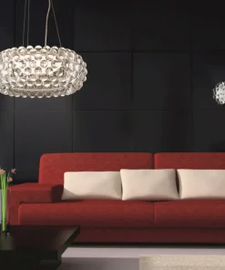 Sale Sklep Kaja Stylowa lampa wisząca do nowoczesnego salonu AZ0059 ACRYLIO | Kaja transparentny