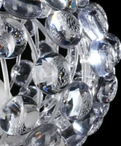 Sale Sklep Kaja Stylowa lampa wisząca do nowoczesnego salonu AZ0059 ACRYLIO | Kaja transparentny
