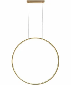 Sale Sklep Kaja Stylowa lampa wisząca duże koło ⌀87cm 3000K ANT 5314 AGARO | Kaja