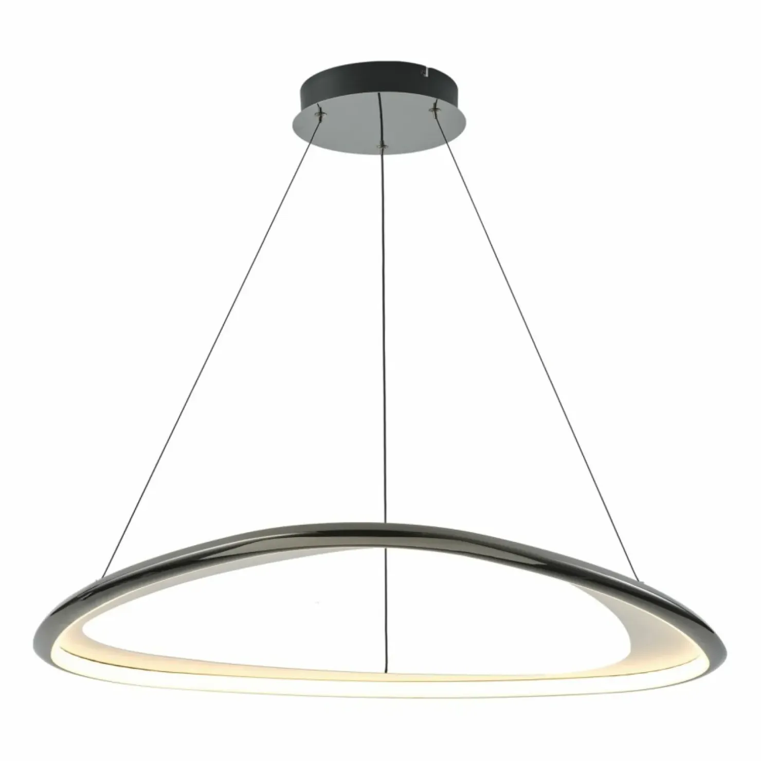 Online Sklep Kaja Stylowa lampa wisząca LED do salonu MD3888-1L-3BCT GETAFE | Kaja