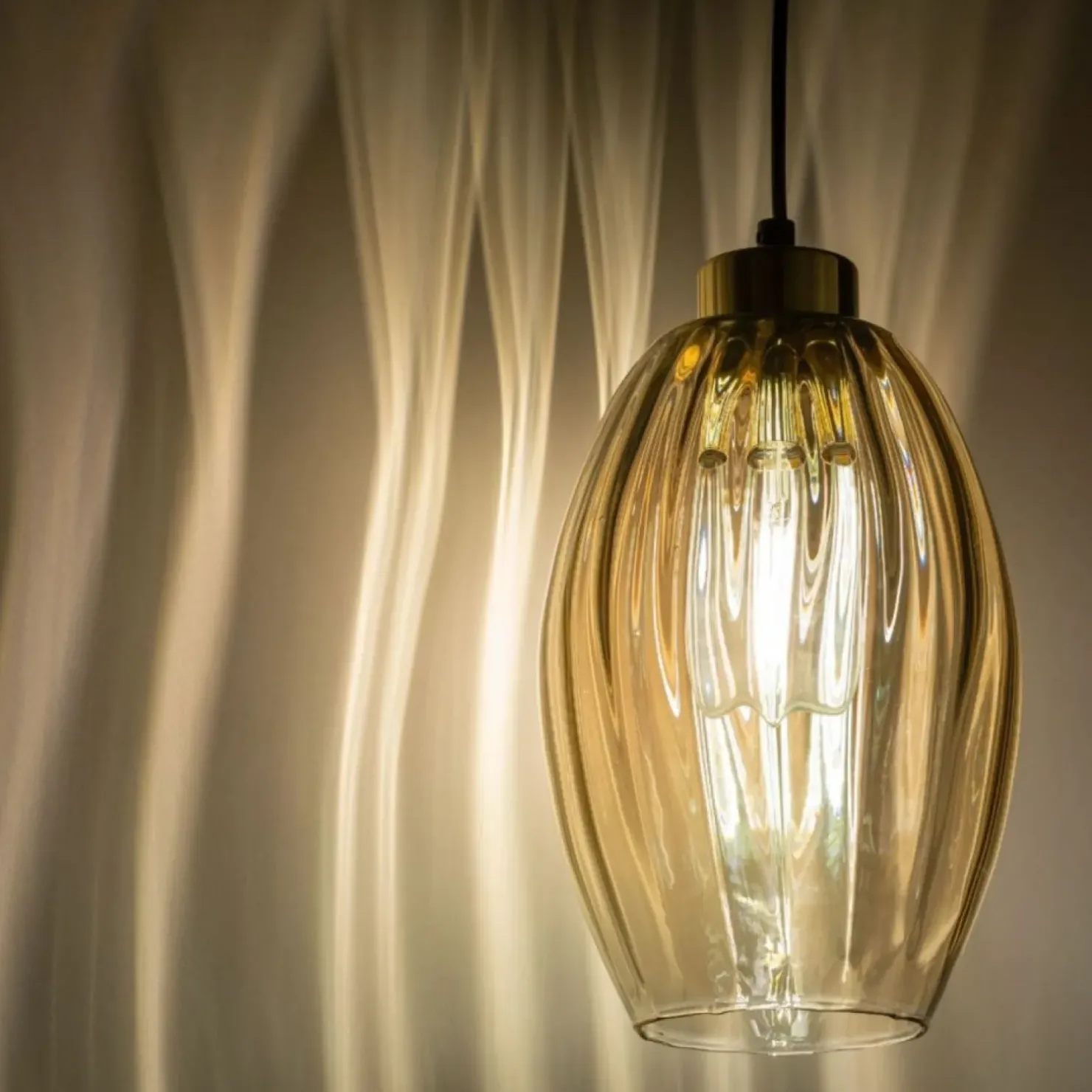 New Sklep Kaja Stylowa lampa wisząca nad stół w jadalni TK 4633 SEBO | Kaja