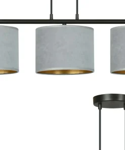 Fashion Sklep Kaja Stylowa lampa wisząca nad stół w jadalni 1050/3 HILDE | Kaja
