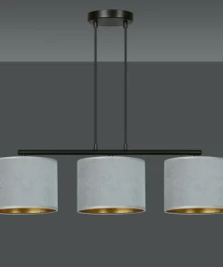 Fashion Sklep Kaja Stylowa lampa wisząca nad stół w jadalni 1050/3 HILDE | Kaja