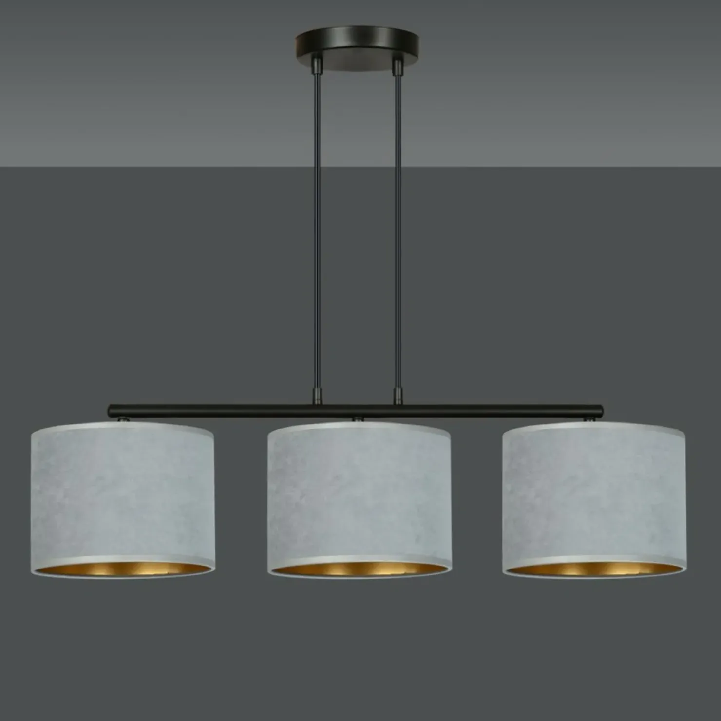Fashion Sklep Kaja Stylowa lampa wisząca nad stół w jadalni 1050/3 HILDE | Kaja