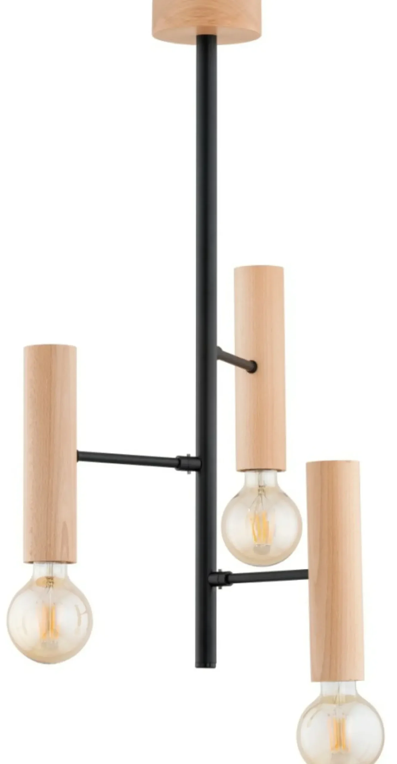 Best Sklep Kaja Stylowa lampa wisząca, trzy punkty świetlne AL 62458 z serii FLARA | Kaja Oświet