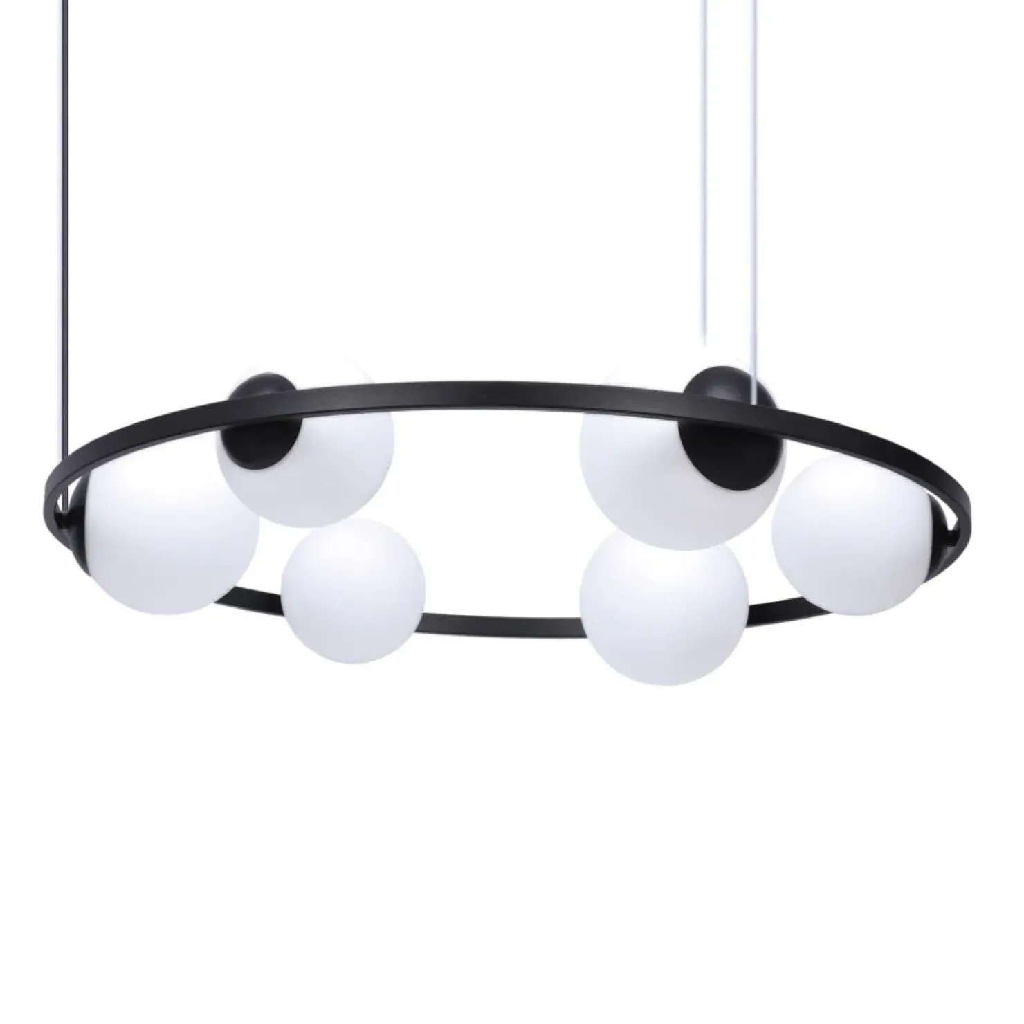 Sale Sklep Kaja Stylowa lampa wisząca z kloszami w dwóch rozmiarach 5007 z serii ORBIT