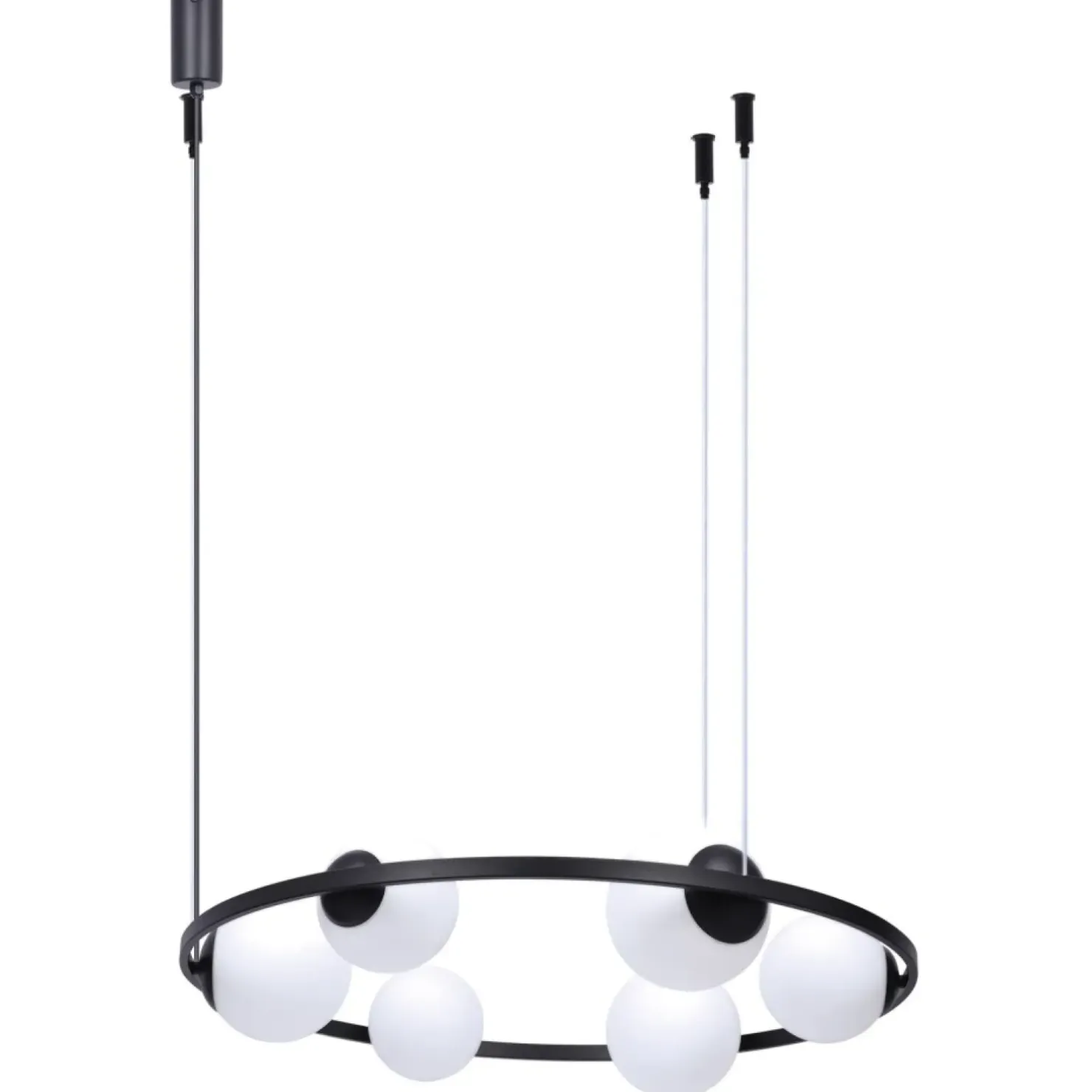 Sale Sklep Kaja Stylowa lampa wisząca z kloszami w dwóch rozmiarach 5007 z serii ORBIT