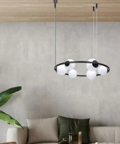 Sale Sklep Kaja Stylowa lampa wisząca z kloszami w dwóch rozmiarach 5007 z serii ORBIT