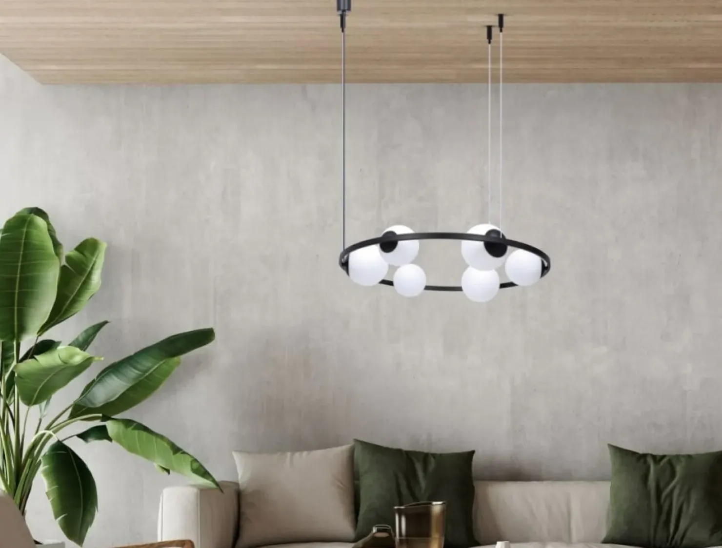 Sale Sklep Kaja Stylowa lampa wisząca z kloszami w dwóch rozmiarach 5007 z serii ORBIT