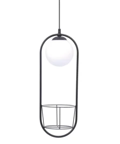 Fashion Sklep Kaja Stylowa lampa wisząca z miejscem na doniczkę 5003 z serii PLANT | Kaja