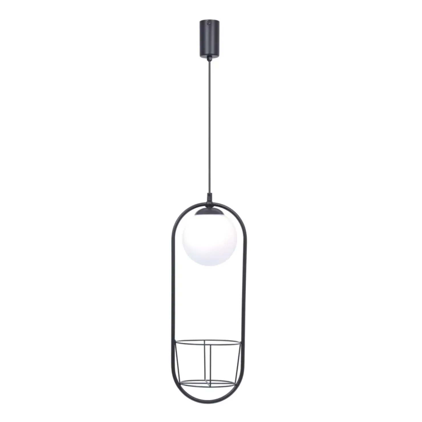 Fashion Sklep Kaja Stylowa lampa wisząca z miejscem na doniczkę 5003 z serii PLANT | Kaja