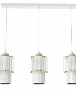 Sale Sklep Kaja Stylowa lampa wisząca z podwójnymi abażurami MLP8365 BLANCO | Kaja