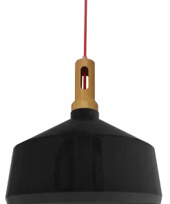 Outlet Sklep Kaja Stylowa lampa wisząca z szerokim kloszem 31-10438 z serii ROBINSON brązowy