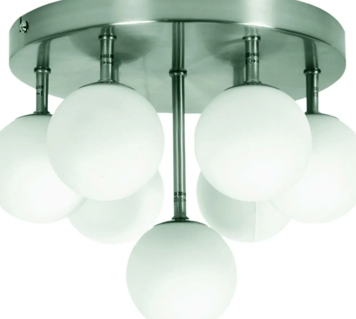 Stylowa lampa z mlecznymi kloszami 97-89314 ETIUDA | Kaja Oświetlenie*Sklep Kaja Sale