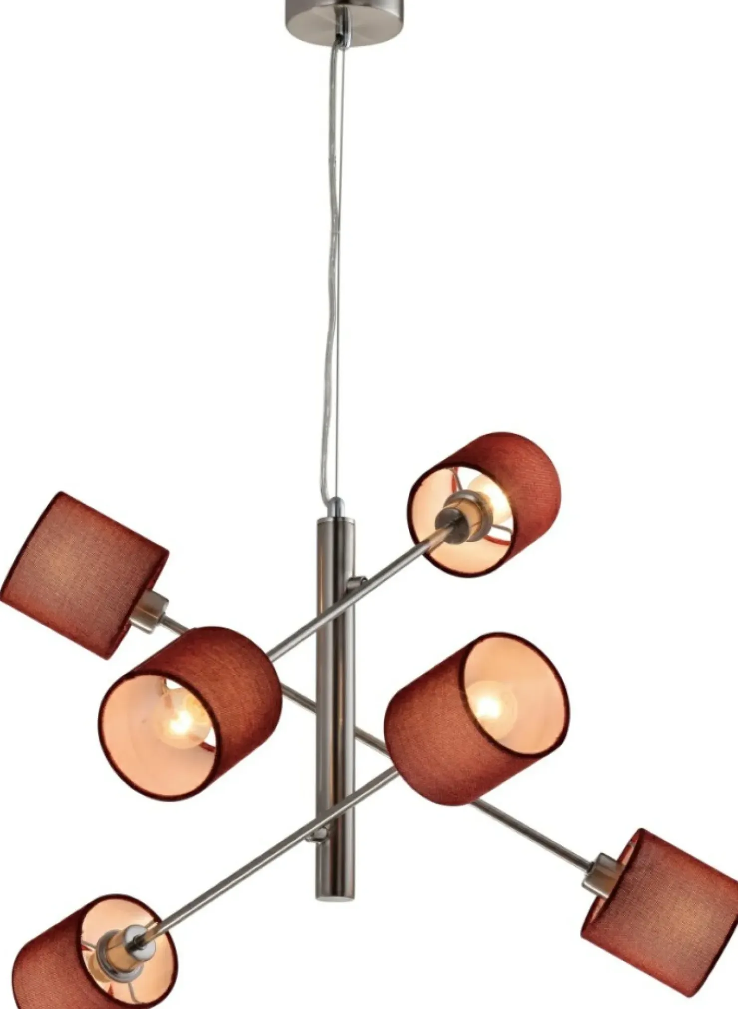 Cheap Sklep Kaja Stylowa lampa z obrotowymi ramionami 36-70722 SAX | Kaja Oświetlenie satyna