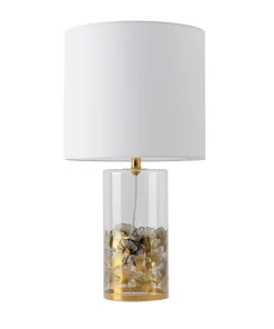 Stylowa lampka do eleganckiego salonu LP-818/1T WH z serii SUNFLOWER*Sklep Kaja Cheap