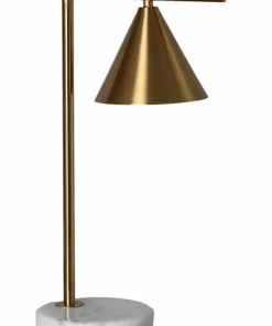 Stylowa lampka na marmurowej podstawie ABR-LSV-E27 LIBRIO | Kaja*Sklep Kaja Discount