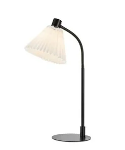 Stylowa lampka z ryflowanym abażurem 108697 MIRA | Kaja Oświetlenie*Sklep Kaja Online