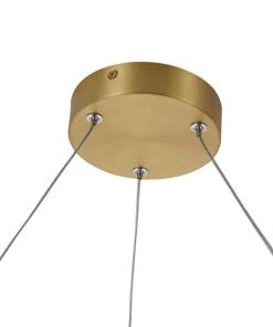 Hot Sklep Kaja Stylowa, ledowa lampa wisząca LP-033/1P S GD TRIANGLE z serii MIDWAY
