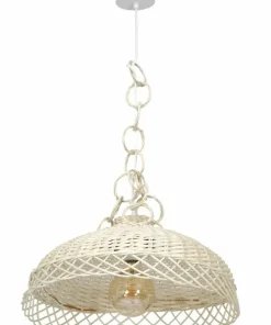 Hot Sklep Kaja Stylowa, pleciona lampa wisząca w stylu boho MLP7997 VIMINI | Kaja