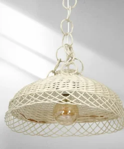 Hot Sklep Kaja Stylowa, pleciona lampa wisząca w stylu boho MLP7997 VIMINI | Kaja