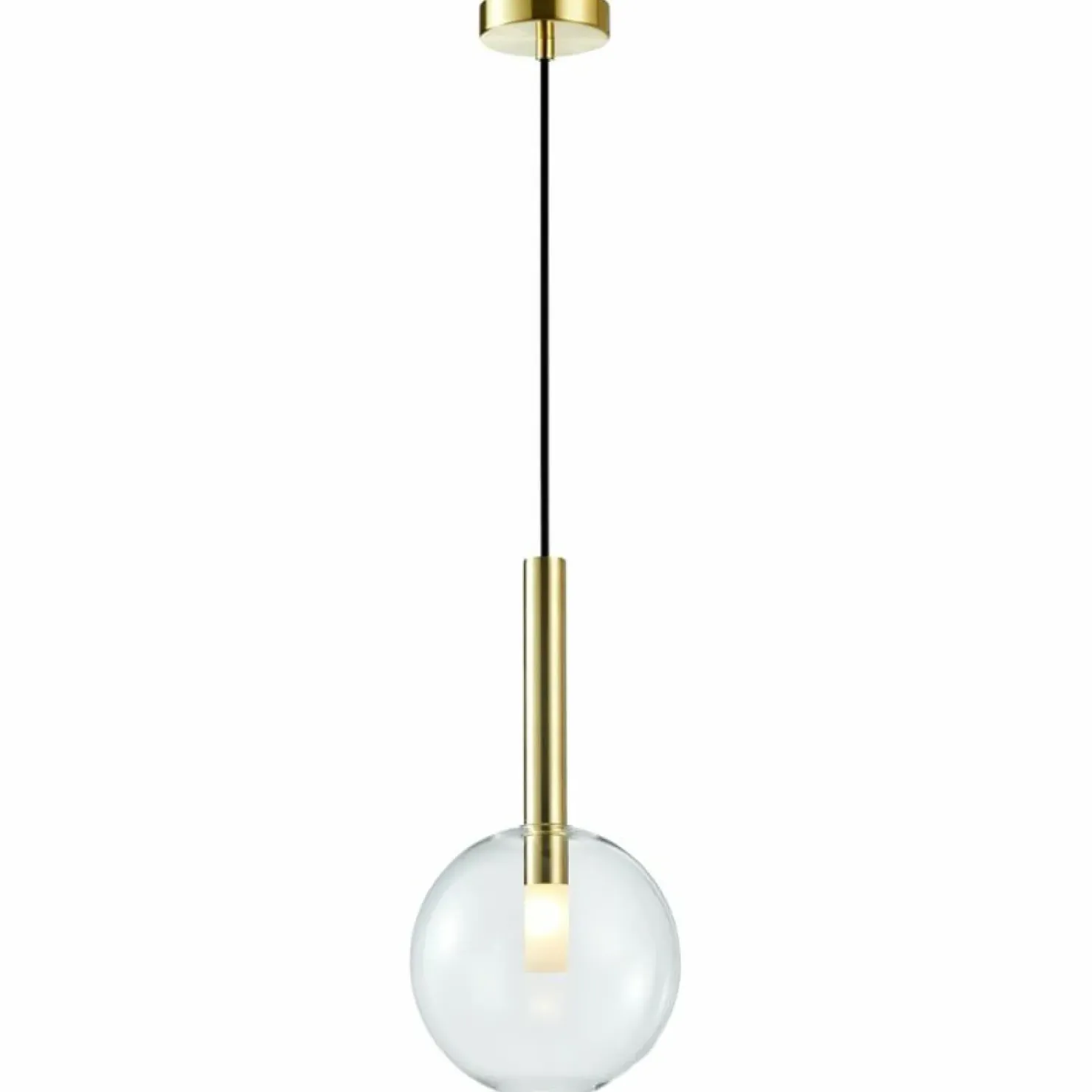 Outlet Sklep Kaja Stylowa, pojedyncza lampa wisząca z kulą ML0328 NIKO | Kaja