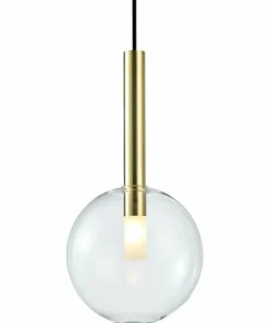 Outlet Sklep Kaja Stylowa, pojedyncza lampa wisząca z kulą ML0328 NIKO | Kaja