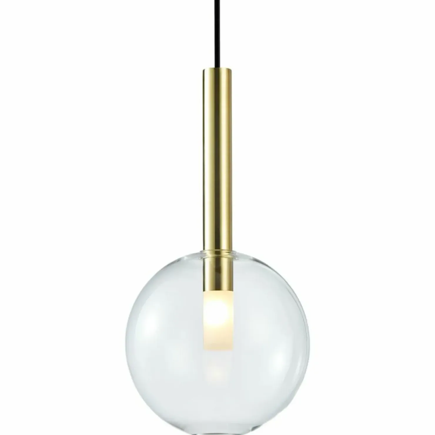 Outlet Sklep Kaja Stylowa, pojedyncza lampa wisząca z kulą ML0328 NIKO | Kaja