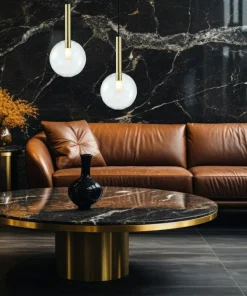 Outlet Sklep Kaja Stylowa, pojedyncza lampa wisząca z kulą ML0328 NIKO | Kaja