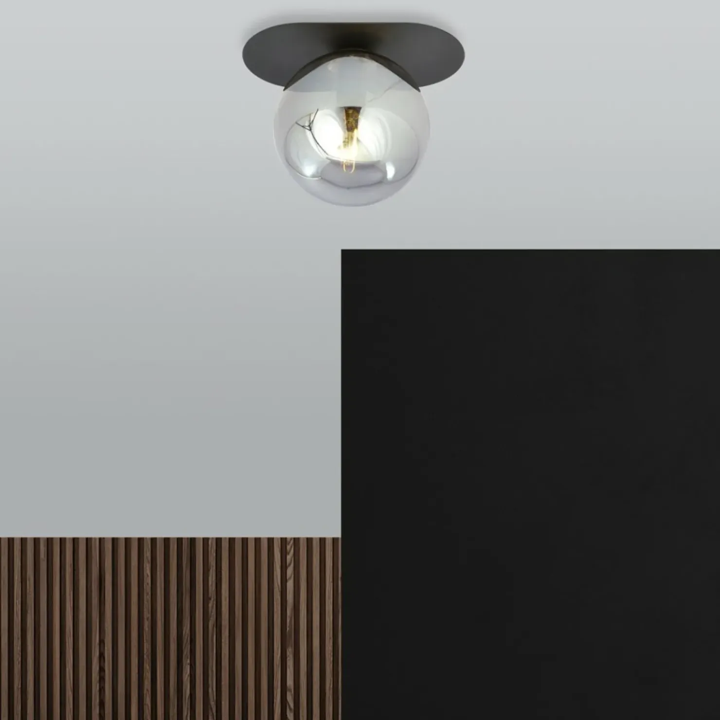 Stylowa, punktowa lampa sufitowa, mała kula 1119/1 PLAZA | Kaja*Sklep Kaja Flash Sale