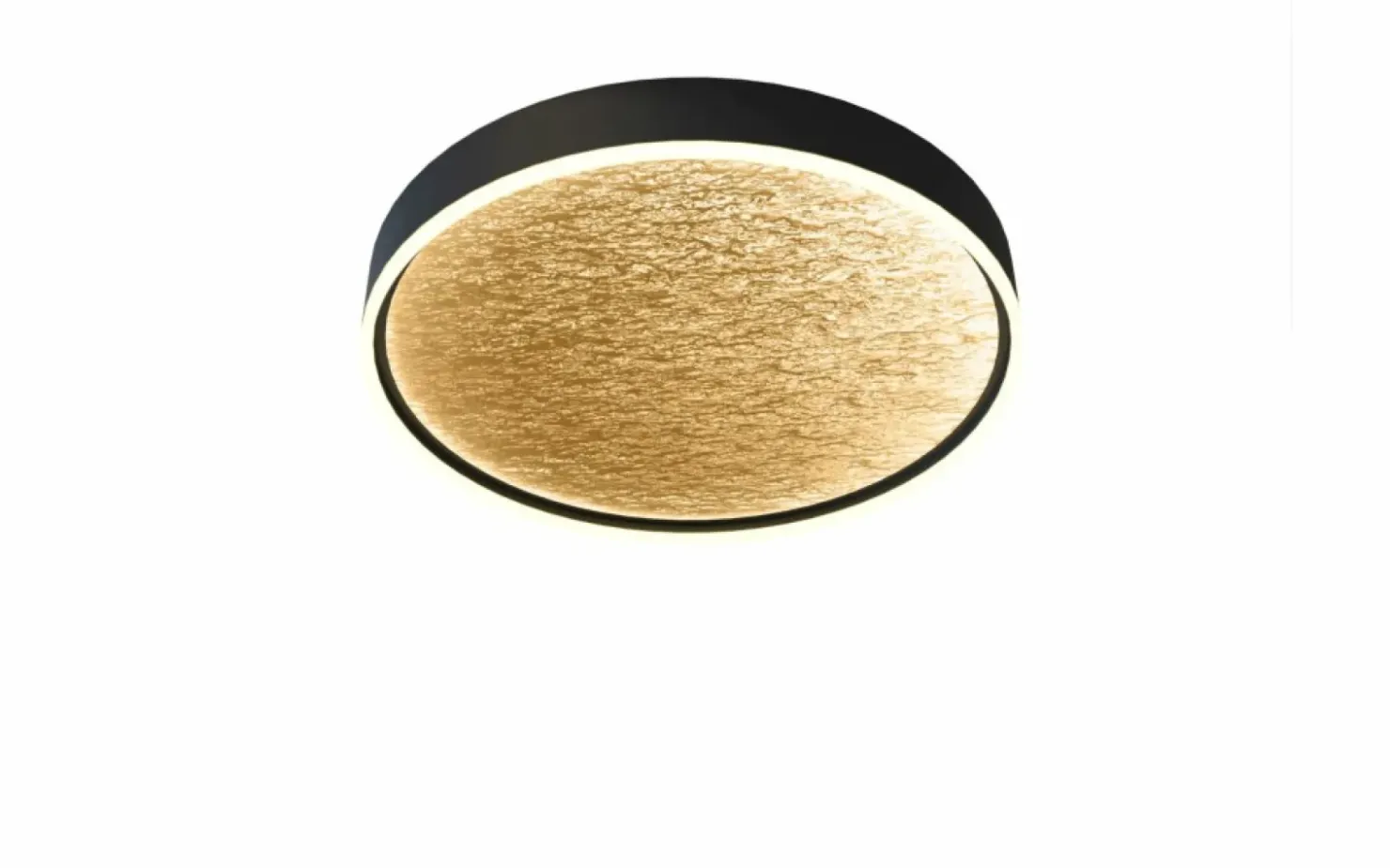 Stylowy plafon LED, złote wnętrze WF 9002-104L BORDEAUX | Kaja*Sklep Kaja Sale