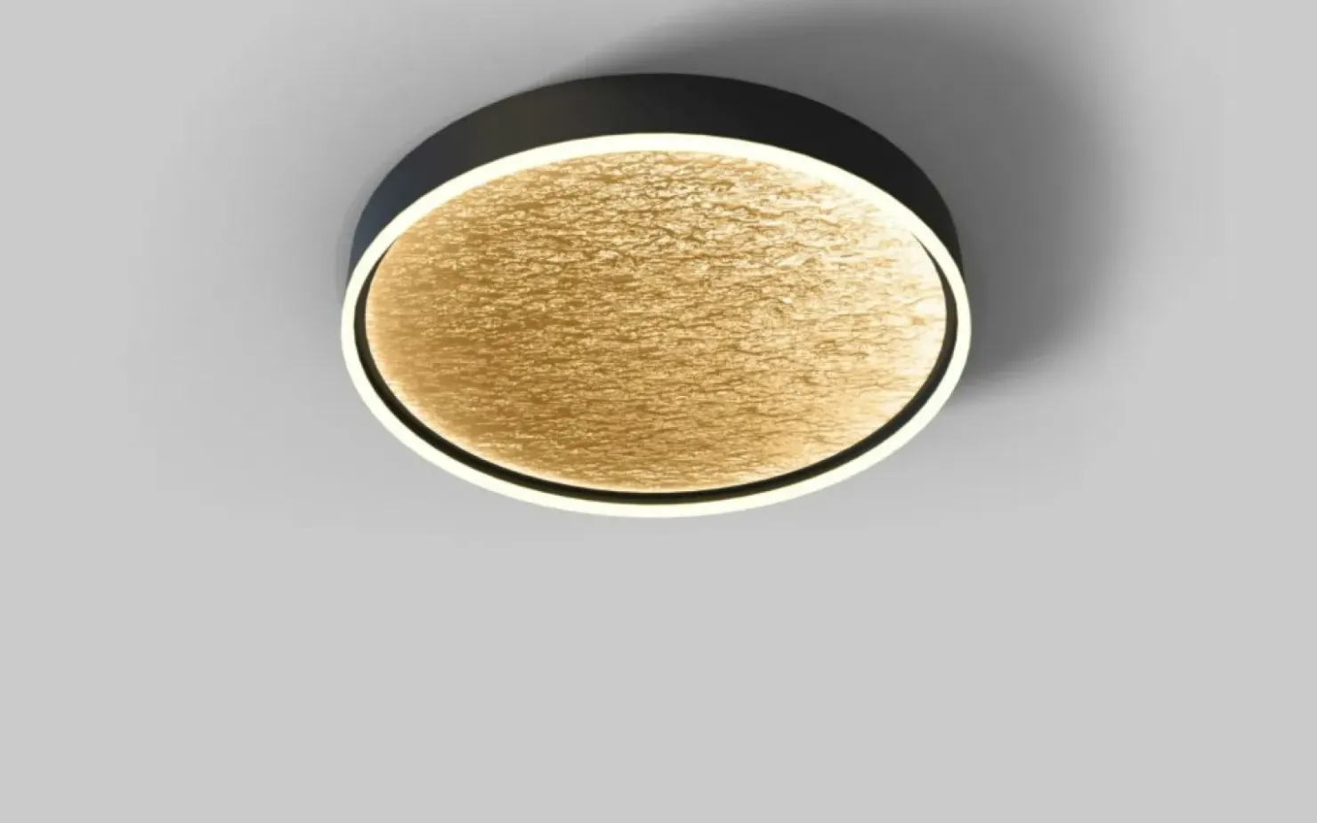 Stylowy plafon LED, złote wnętrze WF 9002-104L BORDEAUX | Kaja*Sklep Kaja Sale