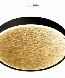 Stylowy plafon LED, złote wnętrze WF 9002-104L BORDEAUX | Kaja*Sklep Kaja Sale