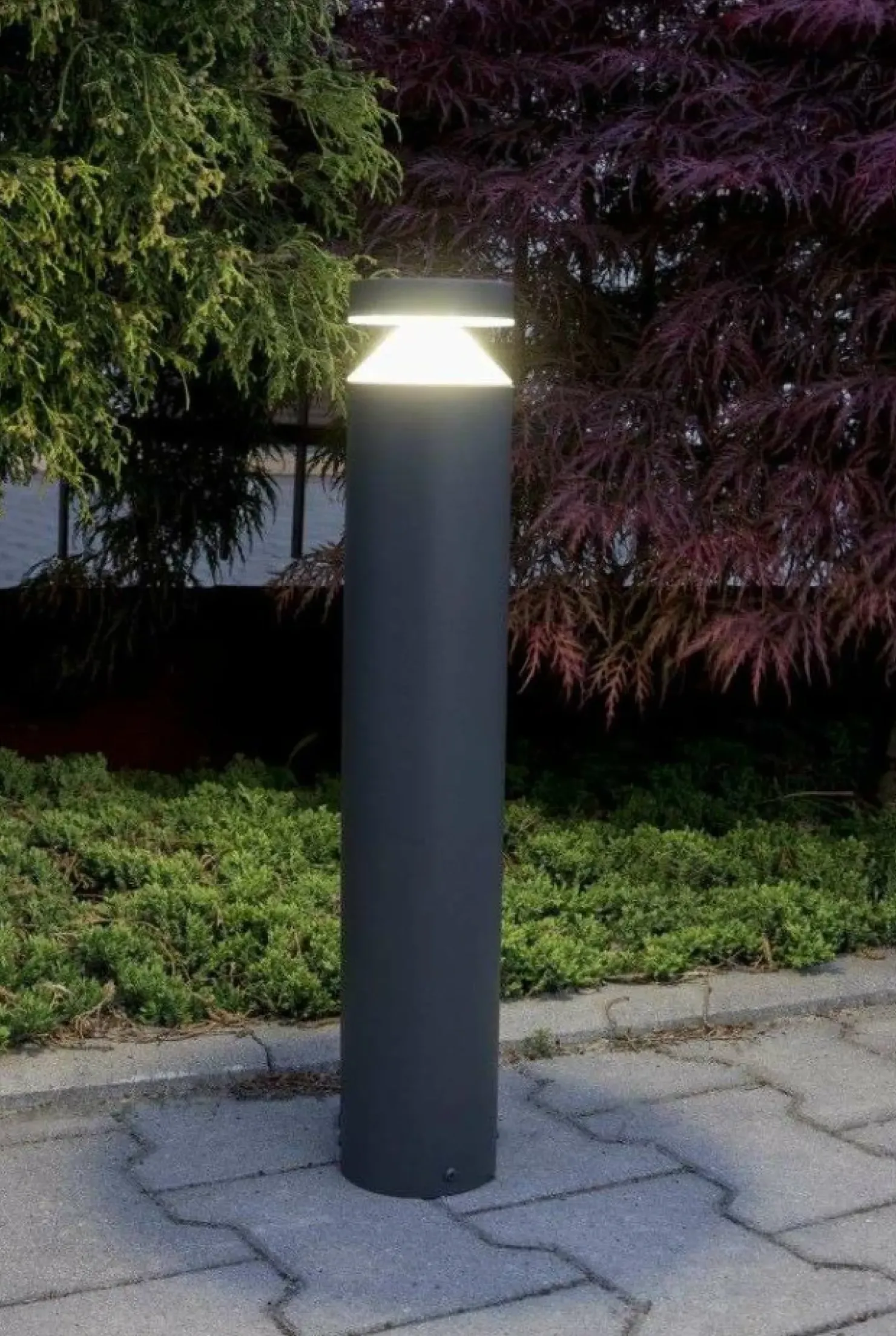 Słupek ogrodowy, ledowe oświetlenie, moc 6W DL-500 z serii DELTA | Kaja Oświetle*Sklep Kaja Best