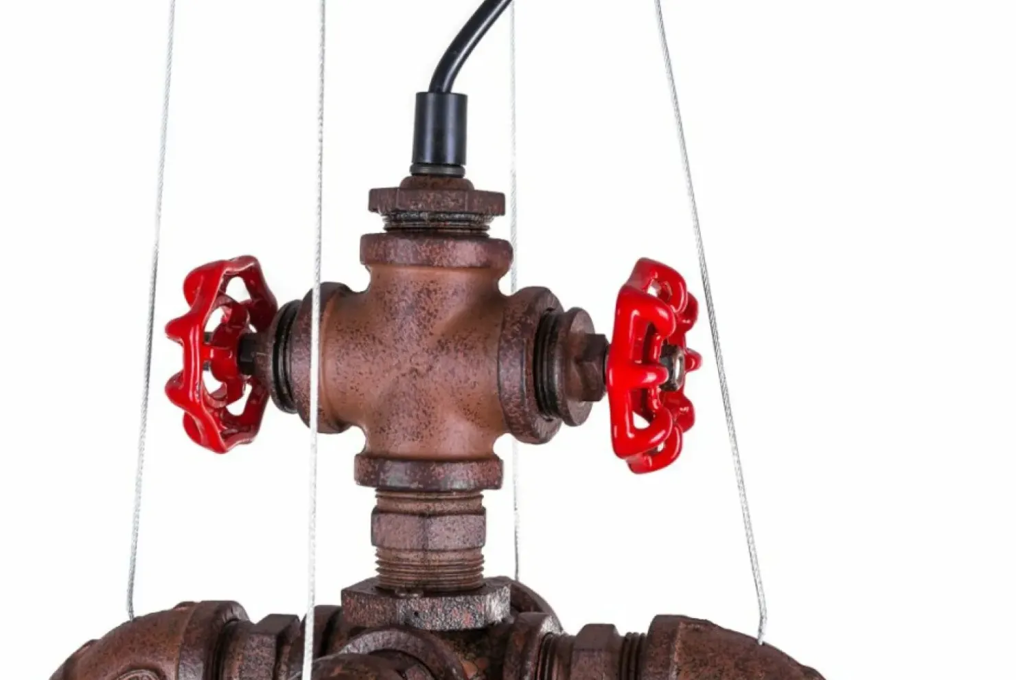 Clearance Sklep Kaja Surowa lampa wisząca MDM-2846/4A RUST MANILA | Kaja Oświetlenie rdzawy