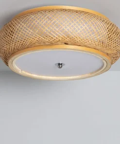 Cheap Sklep Kaja Sypialniana lampa sufitowa plafon ABR-PL3-BH-E27 BOHO | Kaja brązowy