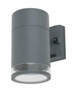 Szara, elewacyjna lampa ścienna tuba 10686 ROCK PRO | Kaja Oświetlenie*Sklep Kaja Clearance