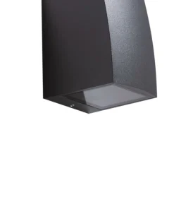 Szara lampa ścienna elewacyjna zewnętrzna AZ4344 REZIA | Kaja*Sklep Kaja Flash Sale