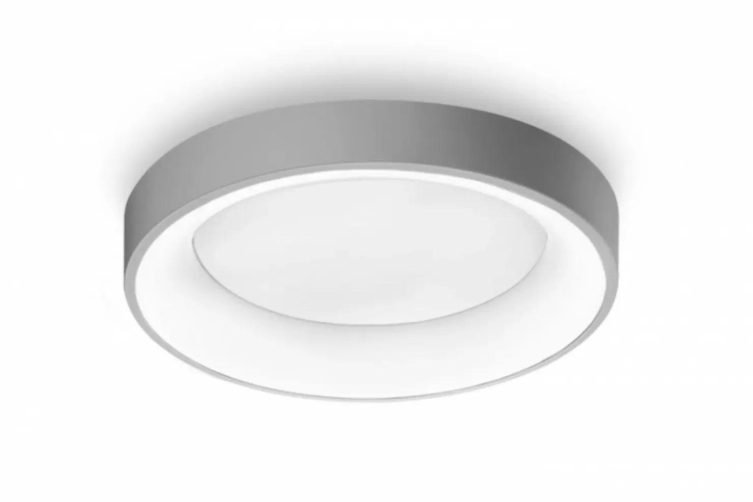 Clearance Sklep Kaja Szara lampa sufitowa LED ze ściemniaczem AZ3447 SOVANA | Kaja szary
