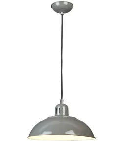 New Sklep Kaja Szara lampa wisząca, regulowana FRANKLIN-P-GY z serii FRANKLIN szare