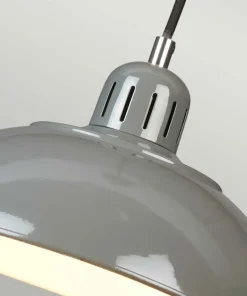 New Sklep Kaja Szara lampa wisząca, regulowana FRANKLIN-P-GY z serii FRANKLIN szare