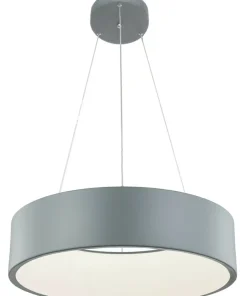 Sale Sklep Kaja Szara, ledowa obręcz wisząca LP-622/1P GREY MALAGA | Kaja Oświetlenie