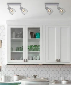 Store Sklep Kaja Szara listwa sufitowa z reflektorami K-4585 MIKA GRAY | Kaja szary