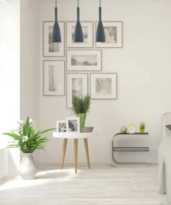 Sale Sklep Kaja Szara, minimalistyczna lampa wisząca LP-181/3L GR SOLIN | Kaja