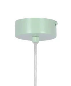 Outlet Sklep Kaja Szałwiowa lampa wisząca z białą kulką ⌀10 cm K-5450 z serii ROBIN