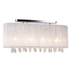 Szeroka lampa sufitowa glamour MXM1870-4 WH ISLA | Kaja Oświetlenie*Sklep Kaja Online