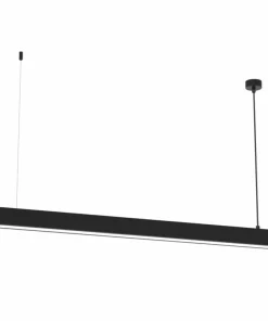 Discount Sklep Kaja Szeroka lampa wisząca do biura i salonu 124cm MLP8912 LUNGO | Kaja