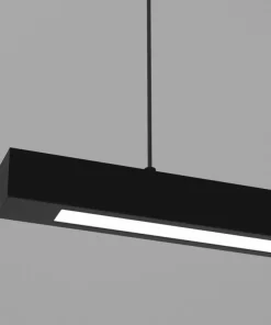 Discount Sklep Kaja Szeroka lampa wisząca do biura i salonu 124cm MLP8912 LUNGO | Kaja